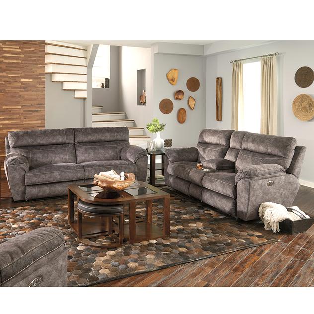 Catnapper® Sedona 2 Power Lay Flat Loveseat