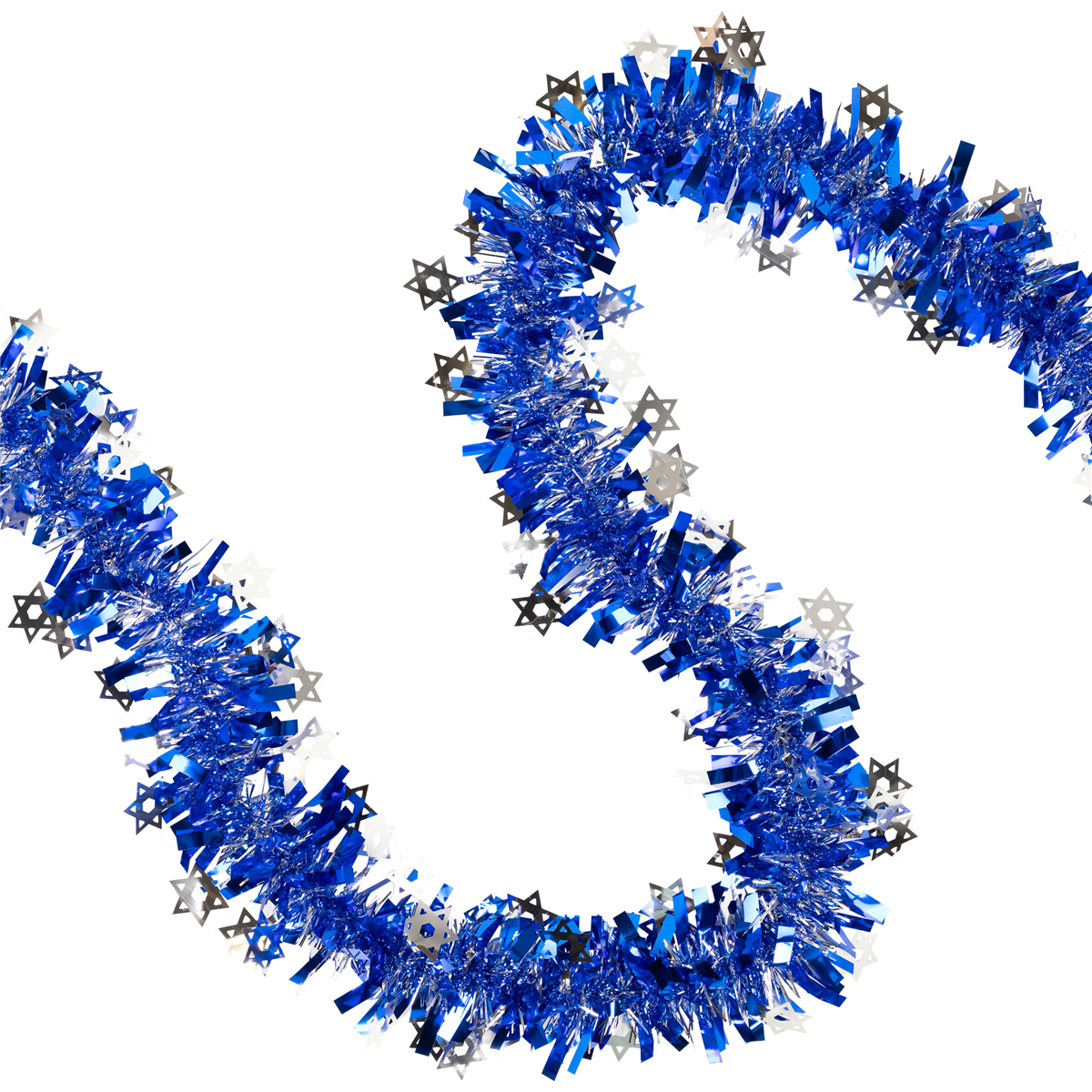 Northlight 50ft. Star of David Hanukkah Tinsel Garland