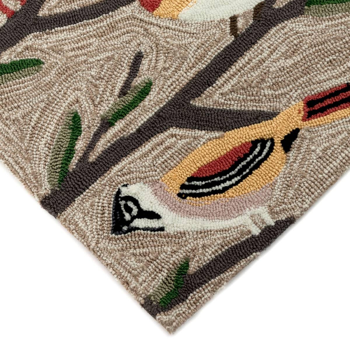 Liora Manne Frontporch Birds Rectangular Area Rug