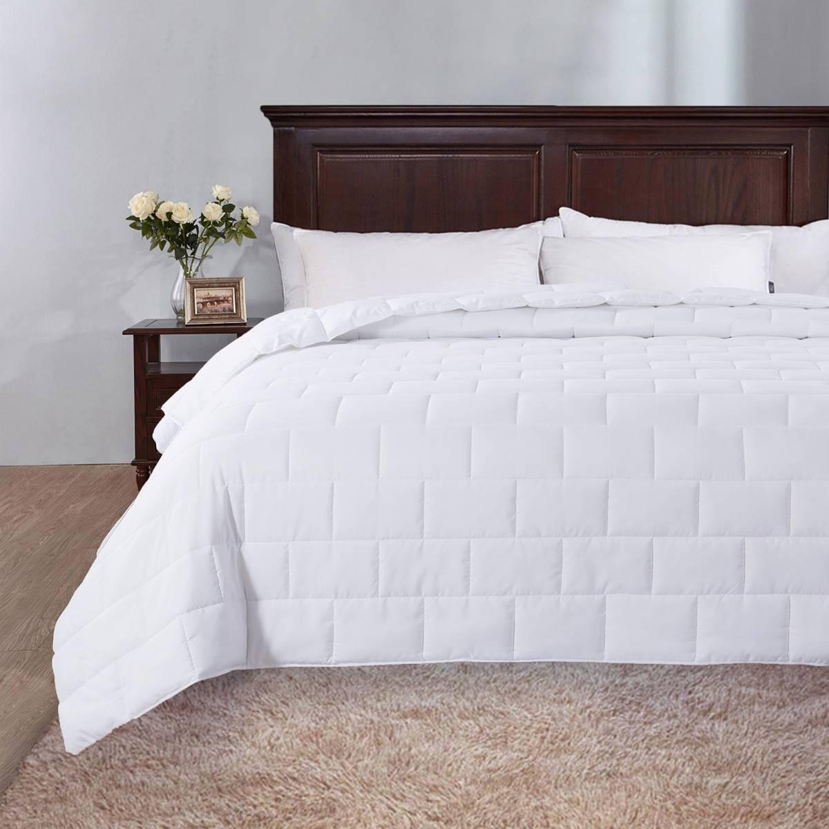 St. James Home White Goose Nano Down & Feather Blanket