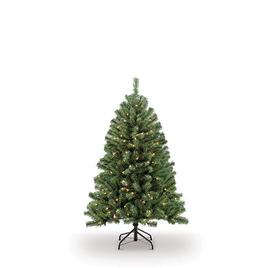 4.5ft. Pre-lit Noble Fir Artificial Tree
