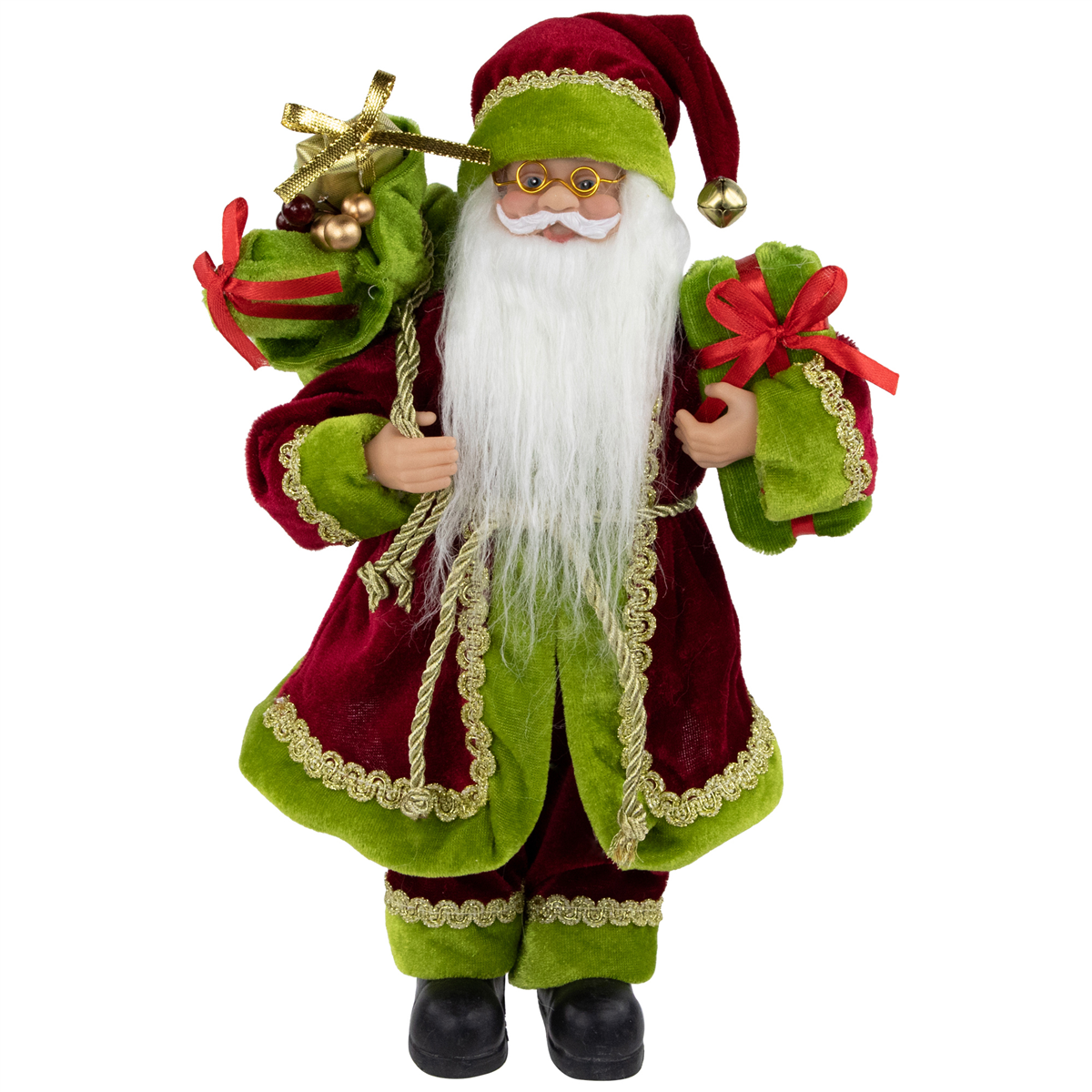 Northlight 12in. Red & Green Santa Claus Christmas Figure