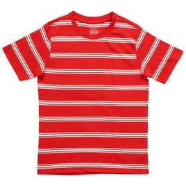 Boys (8-20) Architect(R) Jean Co. Striped Short Sleeve Tee - Red