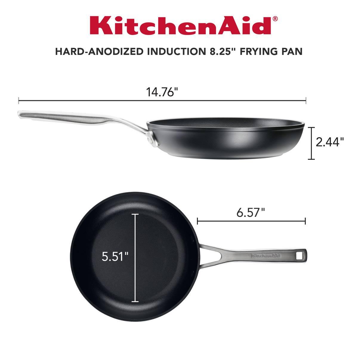 KitchenAid® Hard-Anodized Induction 8.25in. Nonstick Frying Pan