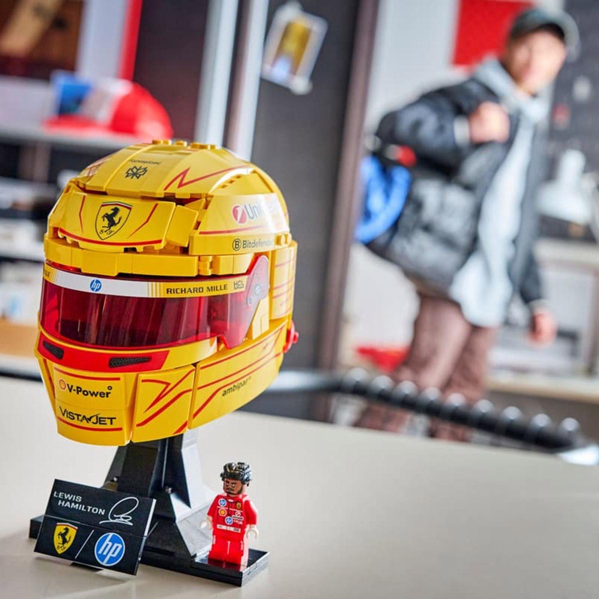 LEGO® Editions Scuderia Ferrari HP Lewis Hamilton Helmet