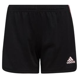 Girls (7-16) adidas(R) 3 Stripe Mesh Shorts