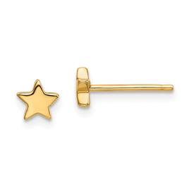 Gold Classics(tm) 14kt. Gold Polished 5mm Star Post Earrings