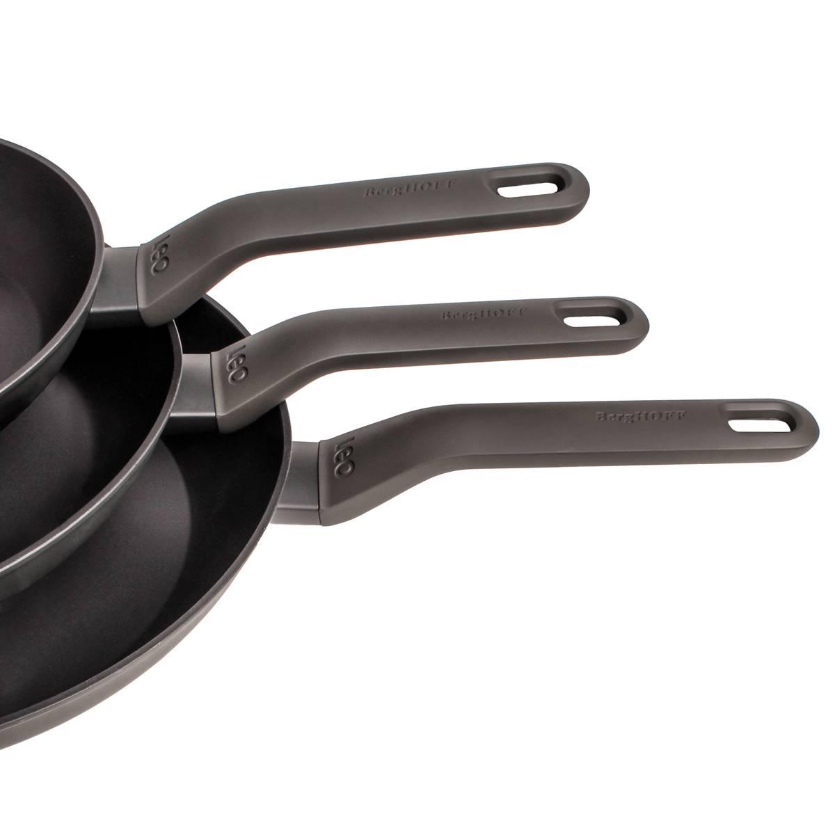 BergHOFF Non-stick Cast Aluminum 3pc. Frying Pan Set
