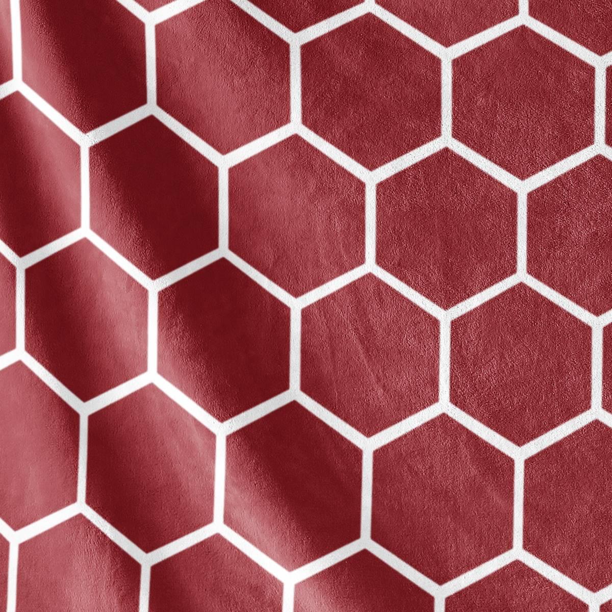Spirit Linen Home™ Velvet Plush Honeycomb Throw Blanket