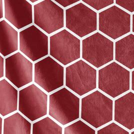 Spirit Linen Home™ Velvet Plush Honeycomb Throw Blanket