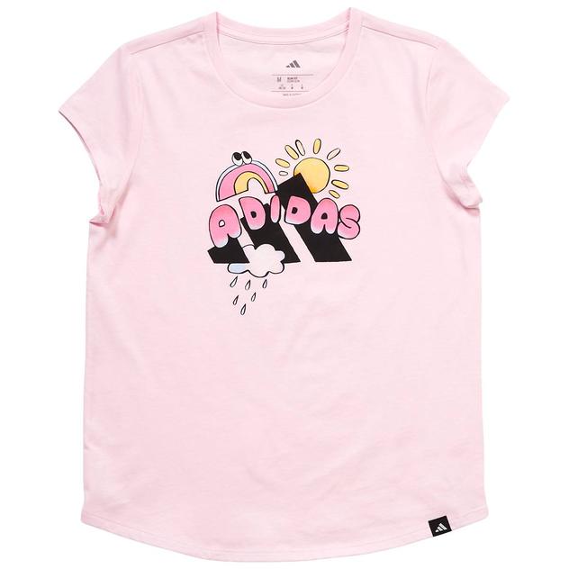 Girls (7-16) adidas® Rainbow Short Sleeve Essential Tee