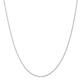 Gold Classics(tm) 1mm. 14k White Gold Parisian Wheat Necklace