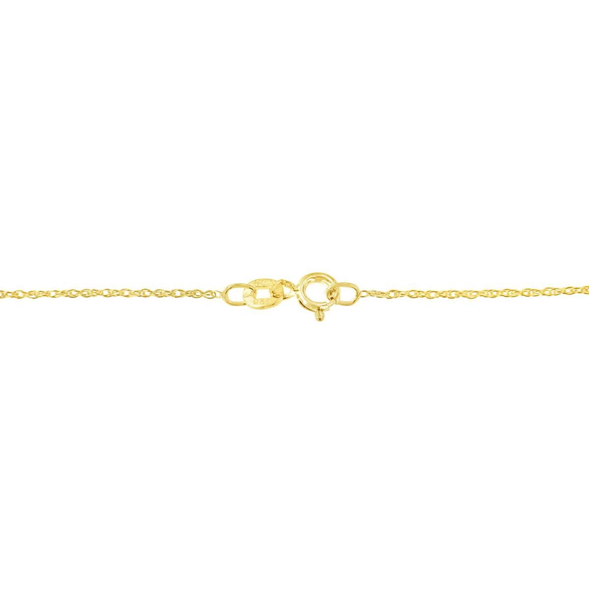 Haus of Brilliance 10kt. Gold 1/4ctw. Diamond Open Heart Pendant