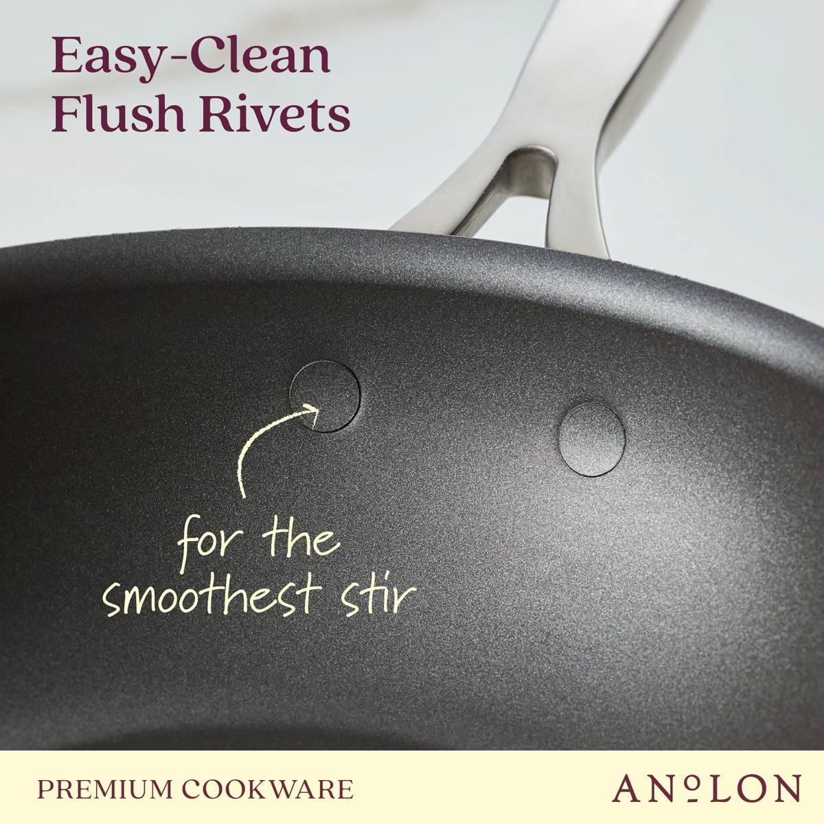 Anolon® Ascend Hard Anodized Nonstick Stir Fry Pan - 10-Inch