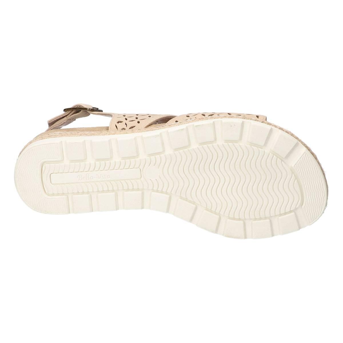 Womens Bella Vita Inaya Slingback Wedge Sandals