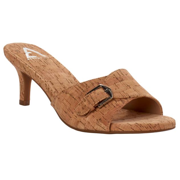 Womens Aerosoles Cork Dress Sandals