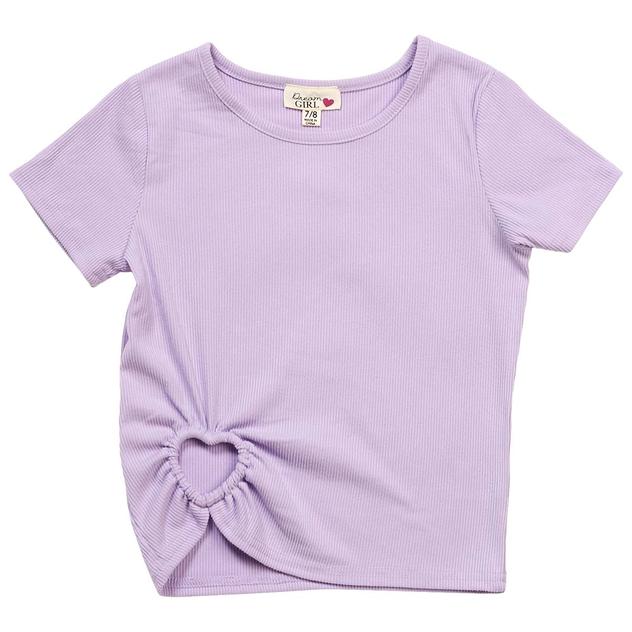 Girls (7-16) Dream Girl Short Sleeve Side Heart Tee