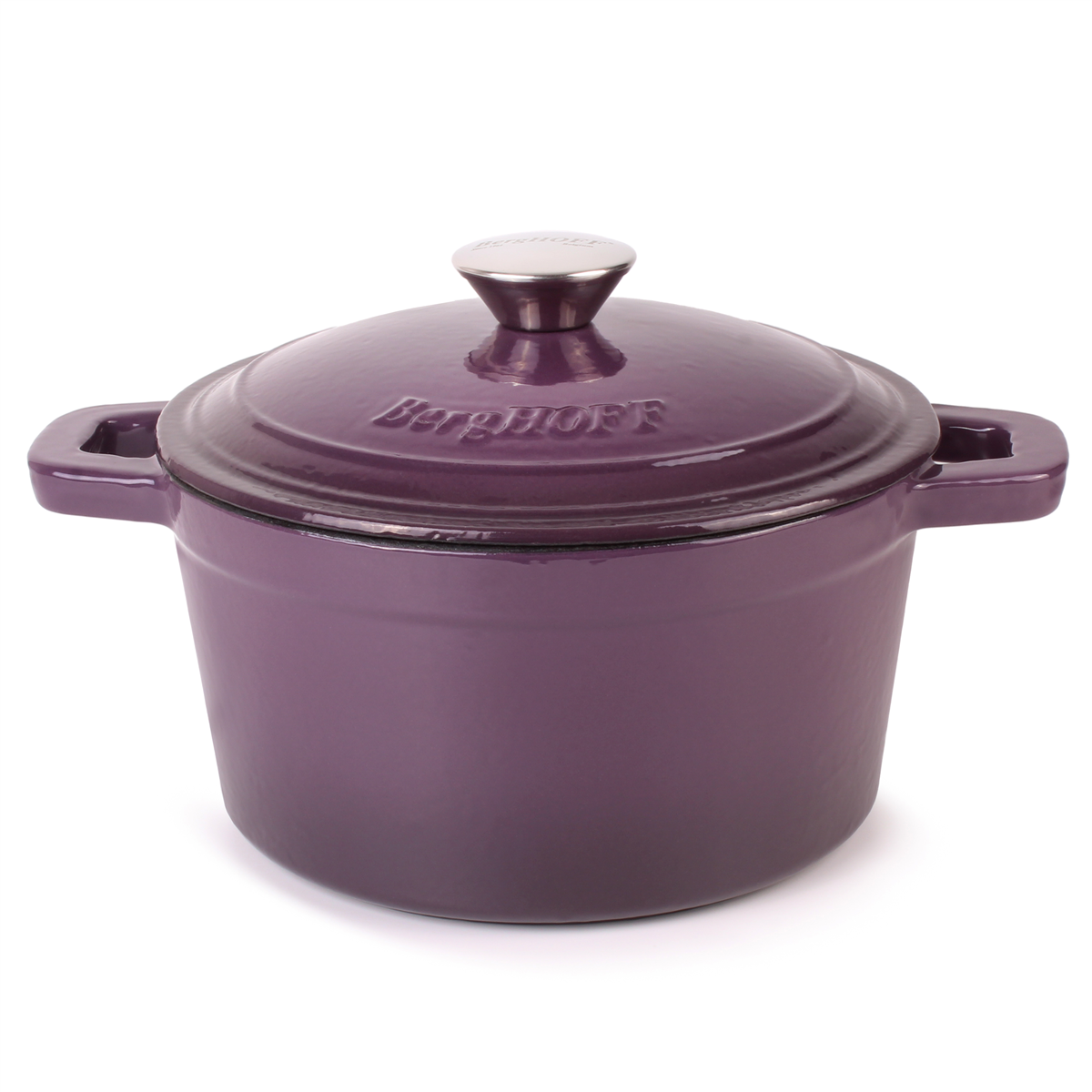 BergHOFF Neo Cast Iron 3qt. Round Dutch Oven with Lid