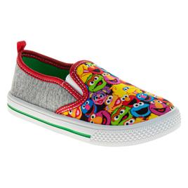 Little Kid Sesame Street All Your Friends Canvas Fashion Sneakers