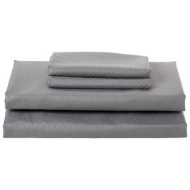Hotel Suites Collection 6pc. Chevron Embossed Sheet Set - Grey