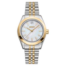 Womens DKNY Nolita Midi Mother of Pearl Dial Watch - DK1L029M0075
