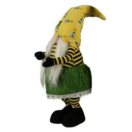 Northlight Seasonal Girl Gnome w/ Bumblebee Hat & Daisy