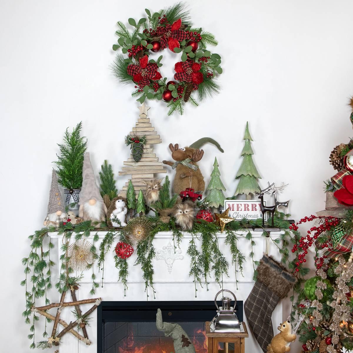 Northlight Seasonal Cypress Hanging Artificial Christmas Spray