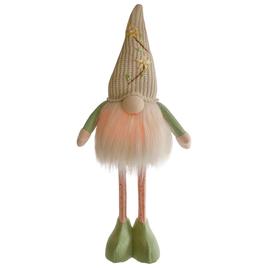 Northlight Seasonal LED Gnome Figurine w/ Knitted Floral Hat