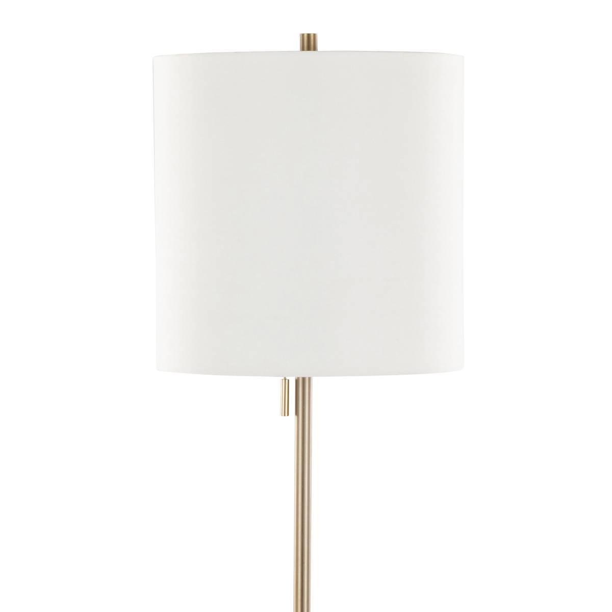LumiSource Cone 64in. Contemporary Metal Floor Lamp