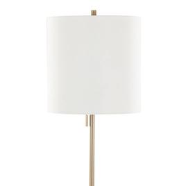 LumiSource Cone 64in. Contemporary Metal Floor Lamp