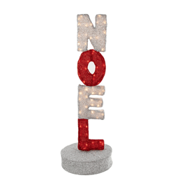 Northlight 39in. Lighted Noel Outdoor Christmas Sign Decoration