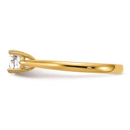 Pure Fire 14kt. Gold 1/2ctw. Lab Grown Diamond Engagement Ring