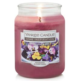 Yankee Candle(R) Sweet Violet & Basil 19oz. Jar Candle