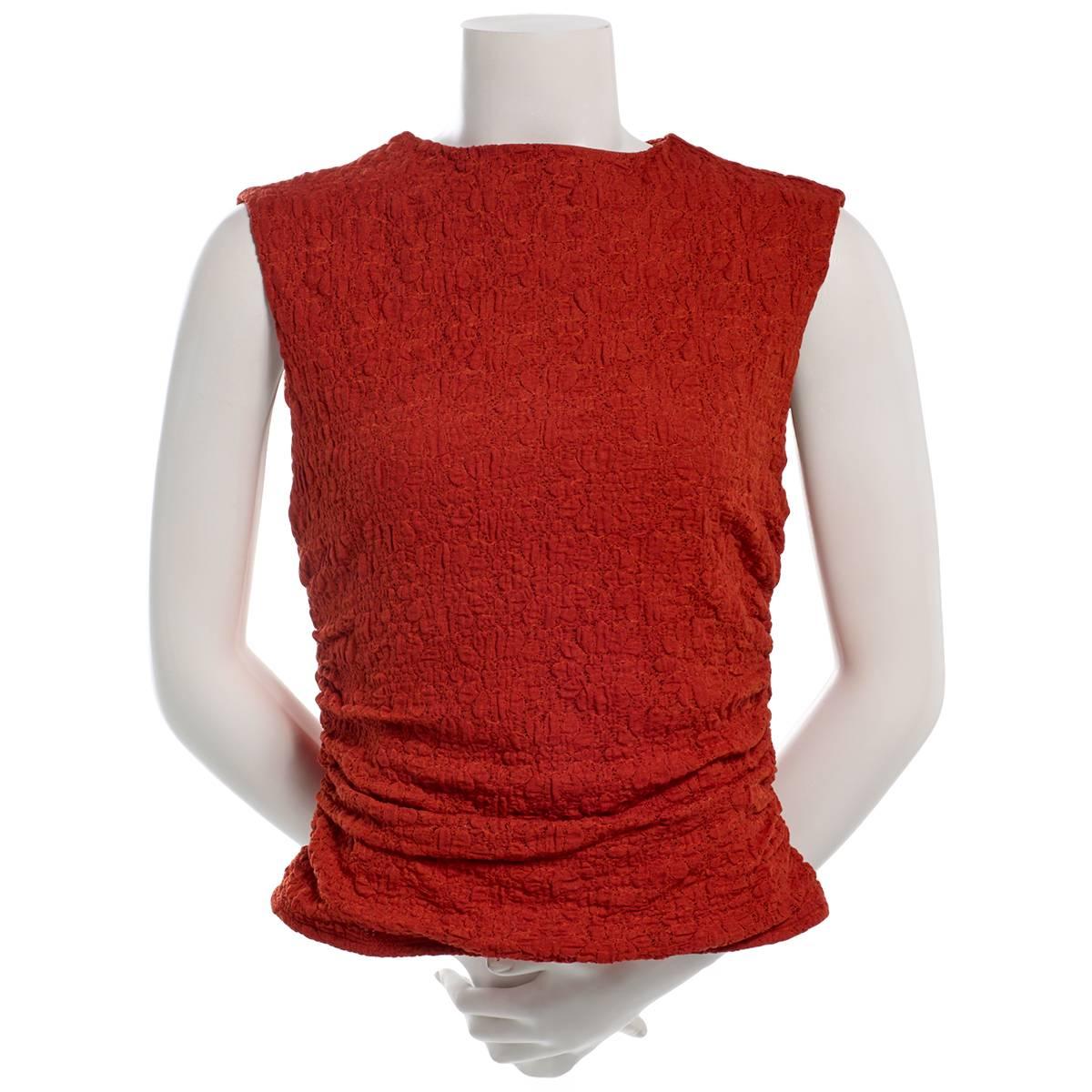 Juniors A. Byer Pucker Lace Side Ruch Tank Top