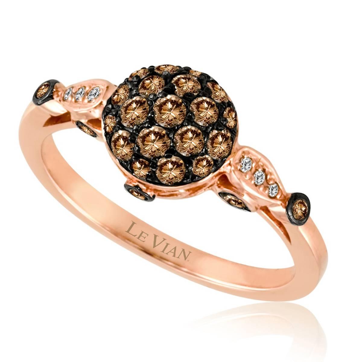 Le Vian(R) 14kt. Strawberry Gold(R) Diamond Statment Ring