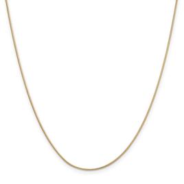 Gold Classics(tm) .90mm. 14k Gold Round Snake Chain Necklace
