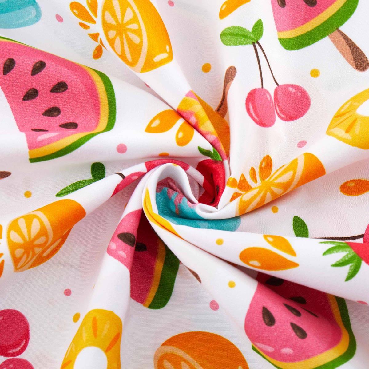 Sweet Home Collection Kids Fun & Colorful Fruity Fun Sheet Set