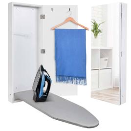 Ivation Wall Mounted Ironing Board w/ Mirror