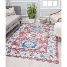 Rugs America™ Iggi Righteous Rosie Transitional Vintage Area Rug