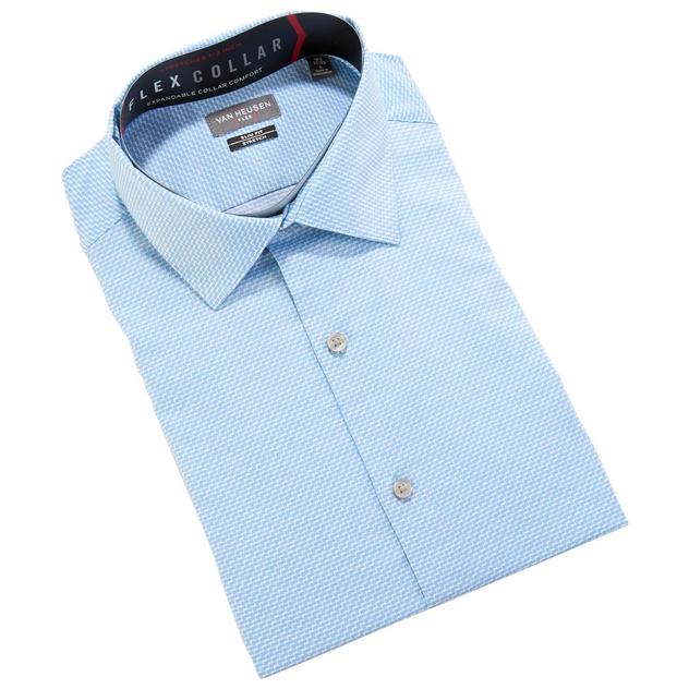 Mens Van Heusen® Slim Fit Stretch Dress Shirt - Pacific