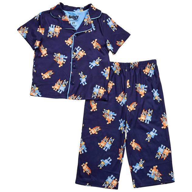 Toddler Girl Bluey & Bingo Best Pals Pajama Set