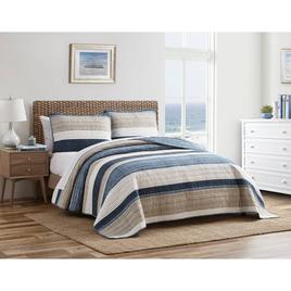 Nautica Ridgeport 136 Thread Count Reversible Quilt Set