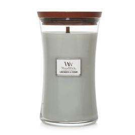 WoodWick® 21.5oz. Lavender & Cedar Candle