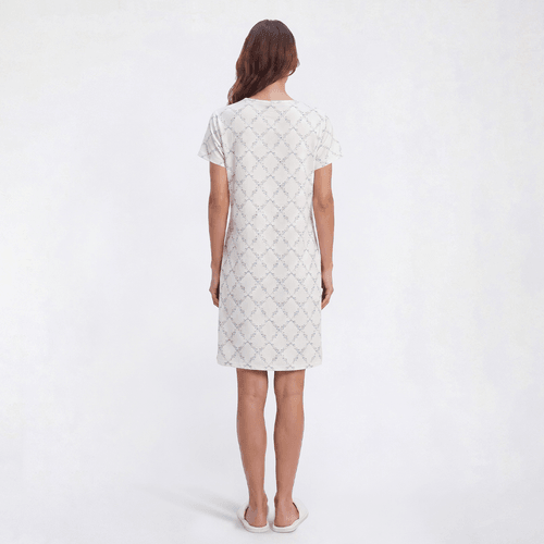 Womens Elizabeth & Nicole Short Sleeve Nightgown