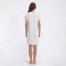 Womens Elizabeth & Nicole Short Sleeve Nightgown