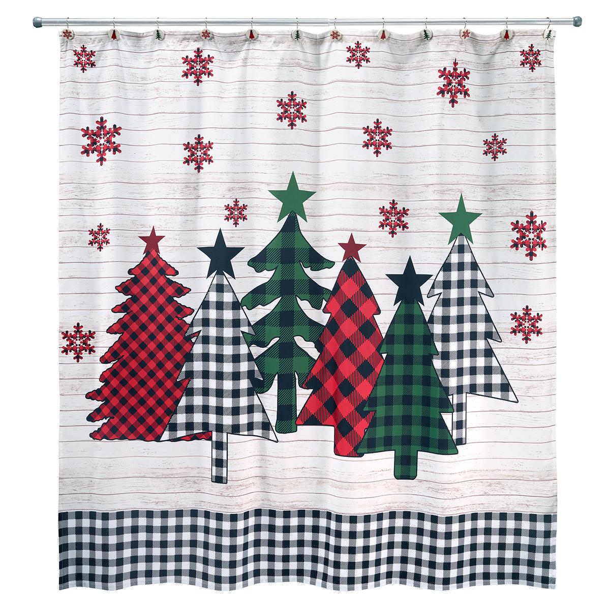 Avanti 'Tis The Season Shower Curtain