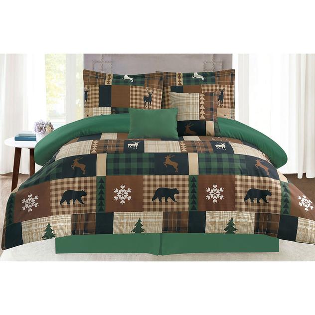Ashley Cooper™ Hunter Patch 6pc. Reversible Comforter Set