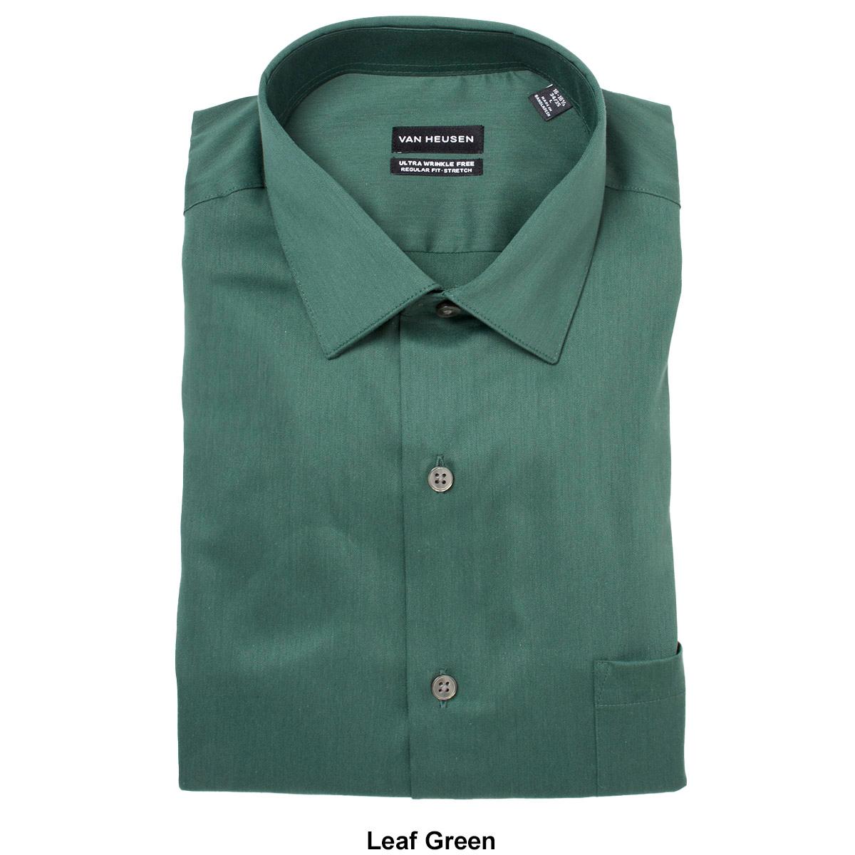 Mens Van Heusen® Ultra Wrinkle Free Regular Fit Dress Shirt