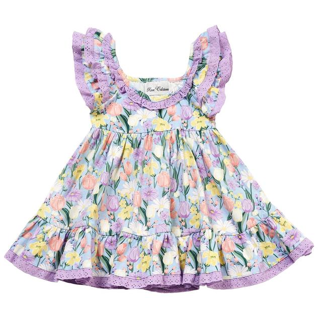Toddler Girl Rare Editions Tulip Floral Dress