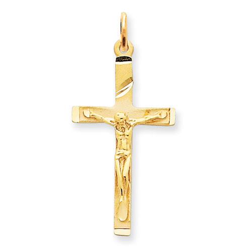 Gold Classics(tm) 14kt. Yellow Gold Crucifix Charm